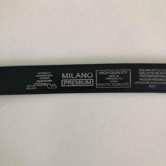 Milano interlocking leather belt - Picture 2 of 4